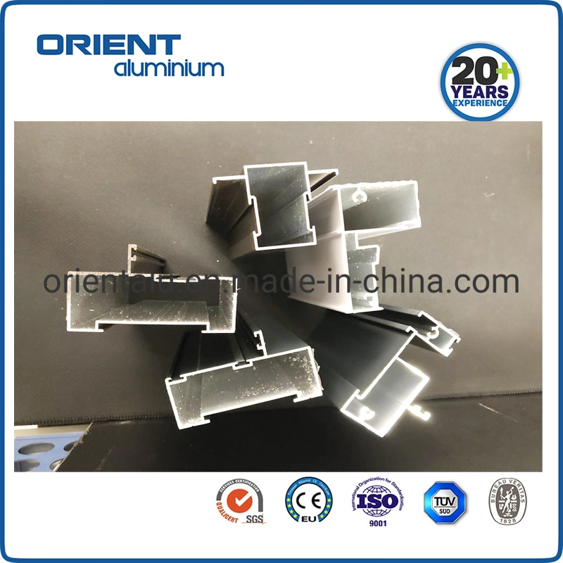 Good Price Aluminum Window Profiles with Powder Coating, Anodizing, Wooden Color