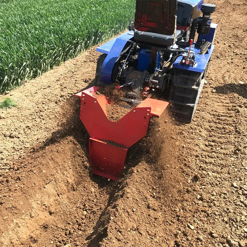 La máxima calidad Mini Tractor pequeño Tractor de orugas 25HP Multi funciones tales como relleno de arado cultivador de cavar la excavación de más de 30 herramientas agrícolas para diferentes obras