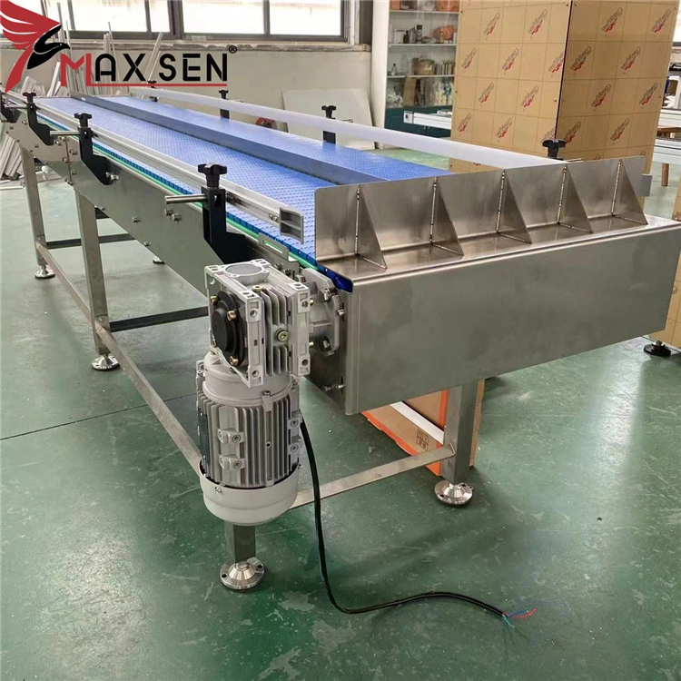 POM Blue Plastic Modular Belt Conveyor System From China Manufacture