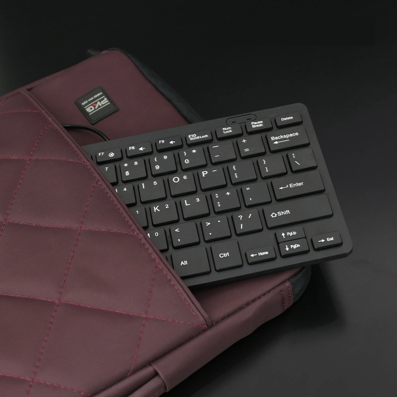 Notebook portátil USB Slim Business PC Teclado de chocolate