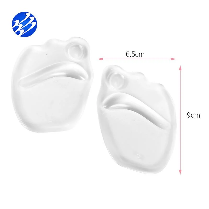Bola de electrodos reutilizables metatarso del pie cojín para evitar ampollas y callosidades