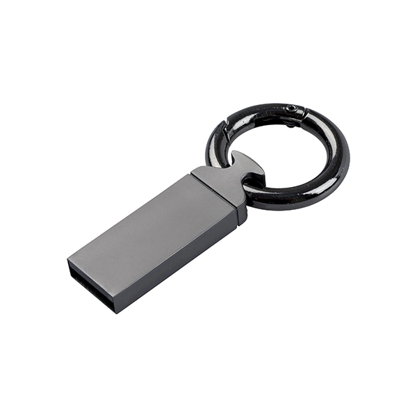 Metal extravagantes 8 GB de unidade flash USB com Metal Premium-Quality Pendrive Mosquetão