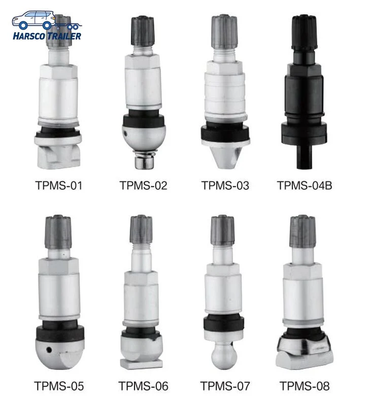 نظام مراقبة ضغط الإطارات (TPMS)-08 صمامات مستشعر ضغط الإطارات من الفولاذ المقاوم للصدأ