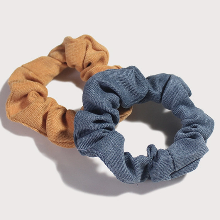 Linen Hair Ring Summer Hot Selling Cool Scrunchies Fashion Simple Hair Accessories Women