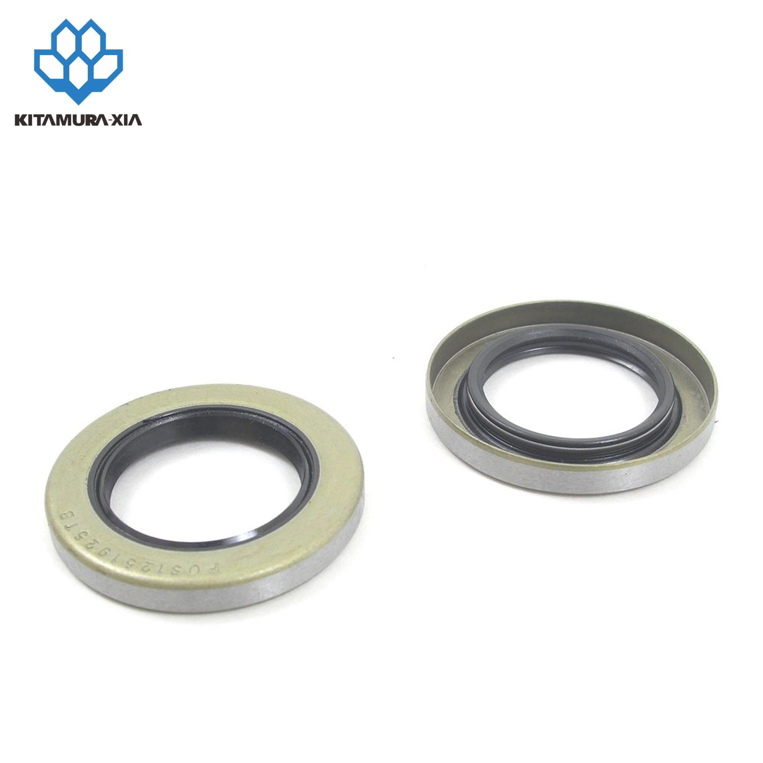 Low Pressure Single Lip Rubber Cover Oil Seal with Spring for Automotive Motorcycle