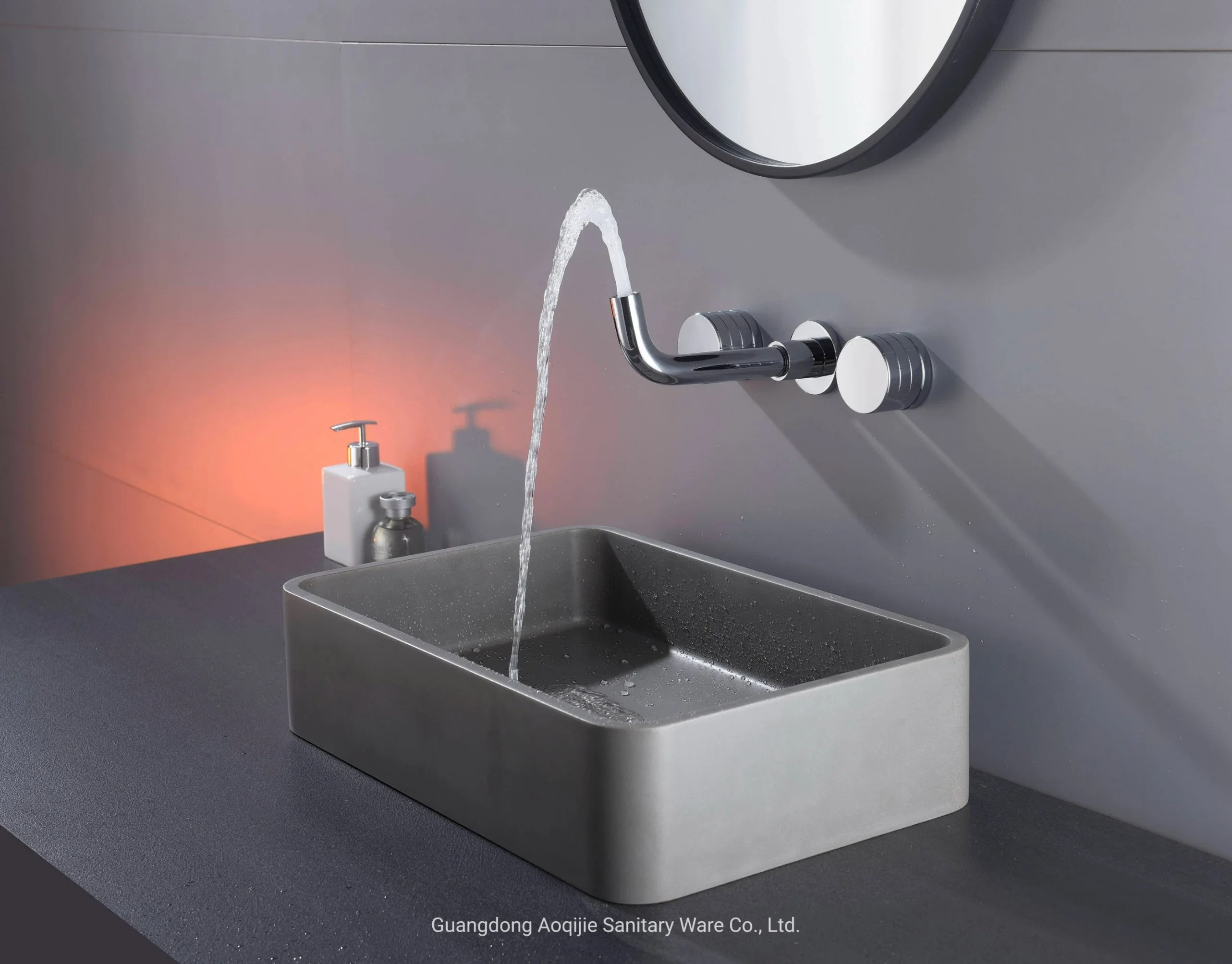 Wall Mounted Hidden Concealed Basin Mixer Faucet European Hot Selling 304 Stainless Steel Brushed Silver Black Gold Color Free Lead Water Tap Bathroom