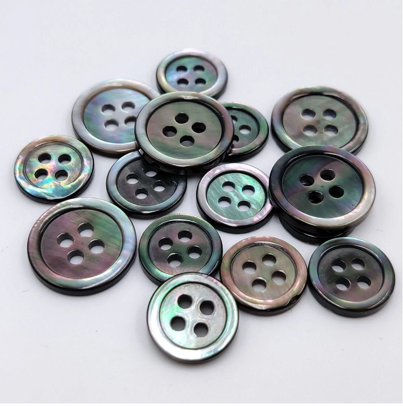 Grey Mother of Pearl Button for Clothing