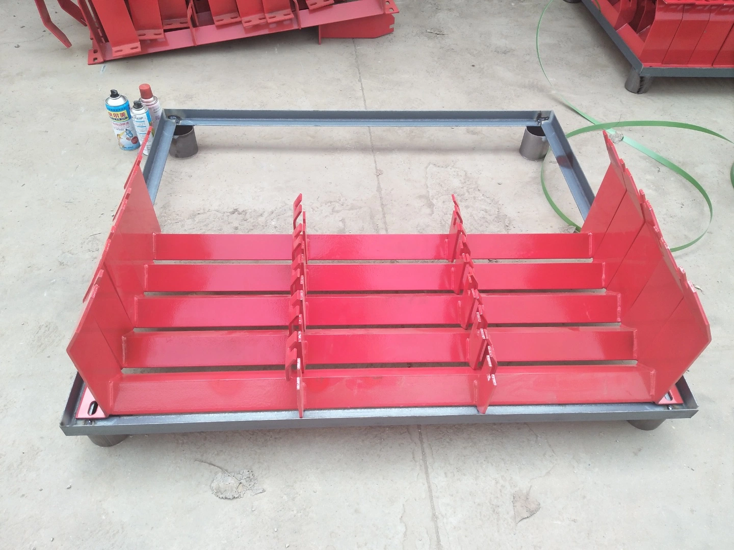 500mm Conveyor Belt Standard Conveyor Return Roller Frame for Sale