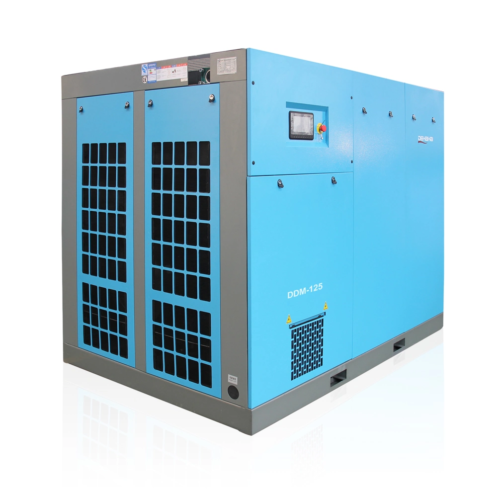 19.5m3/Min Water-Cooled General Industrial Screw Air Compressor 90kw 125HP 8bar