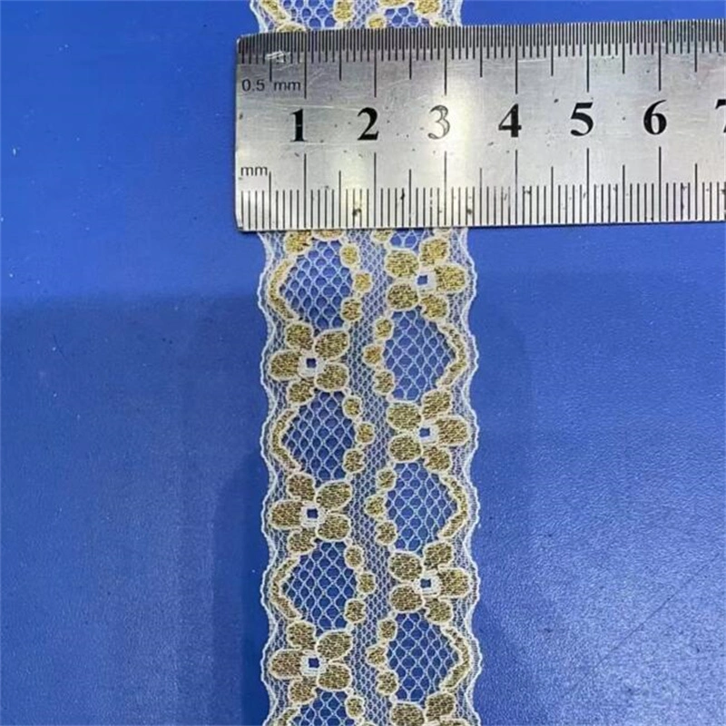 Polyester Stretch Garment Accessories Decorative Embroidery Lace