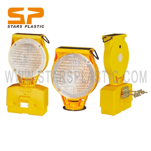 solar led hazard emergency traffic safety warning light