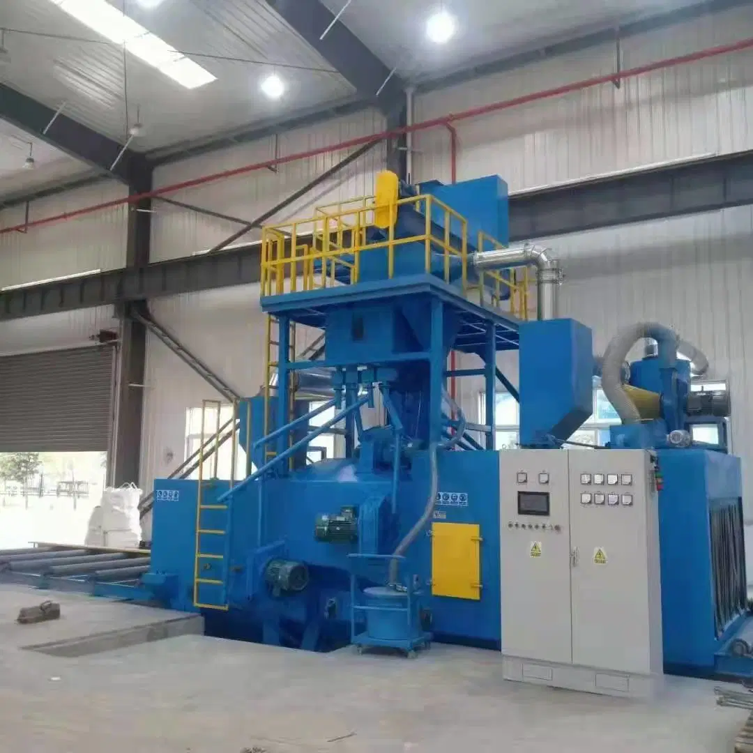 Original Factory Design Cleaning Abrator Through Shot Blasting Machine