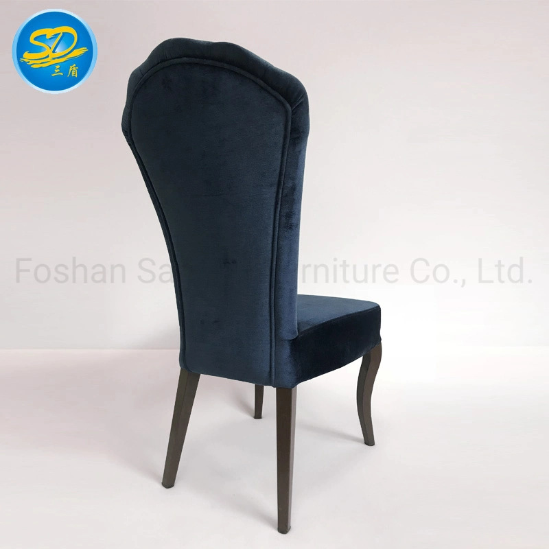 High End Wood Grain Imitation Wood Grain Hotel Home Dining Furniture Chair