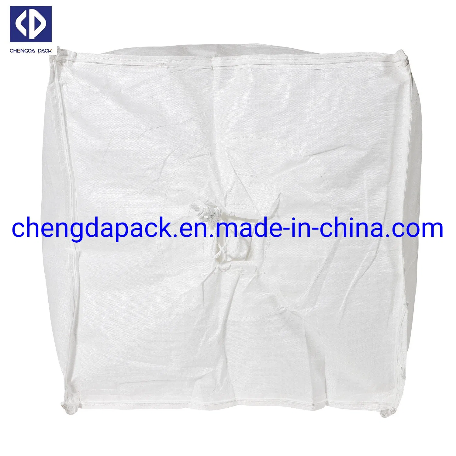 1000kg 1200kg PP Big Plastic Jumbo Construction FIBC Ton Bulk Bag for Lime Mineral Agriculture Flour Chemical Industry Urea