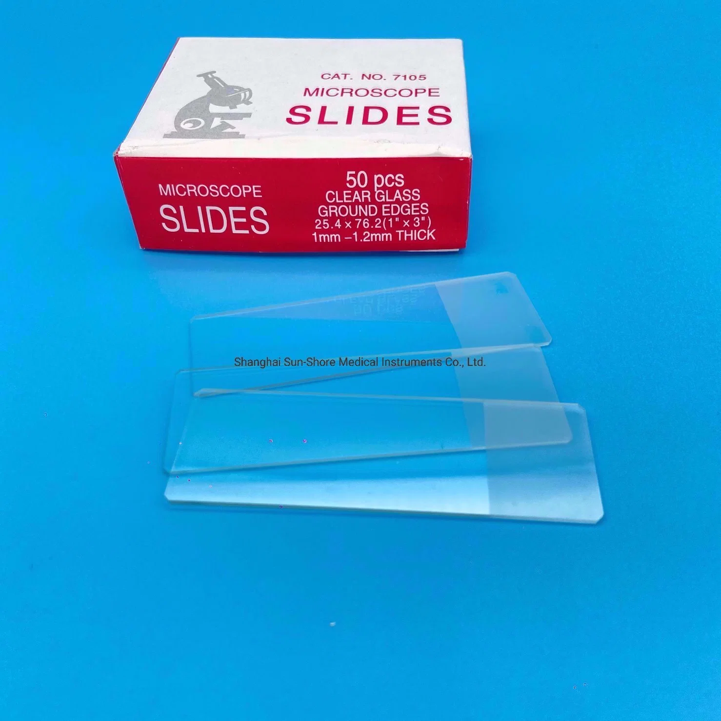 Microscope Slide Pre-Cleaned Autorglas Cover Glass for Lab Use