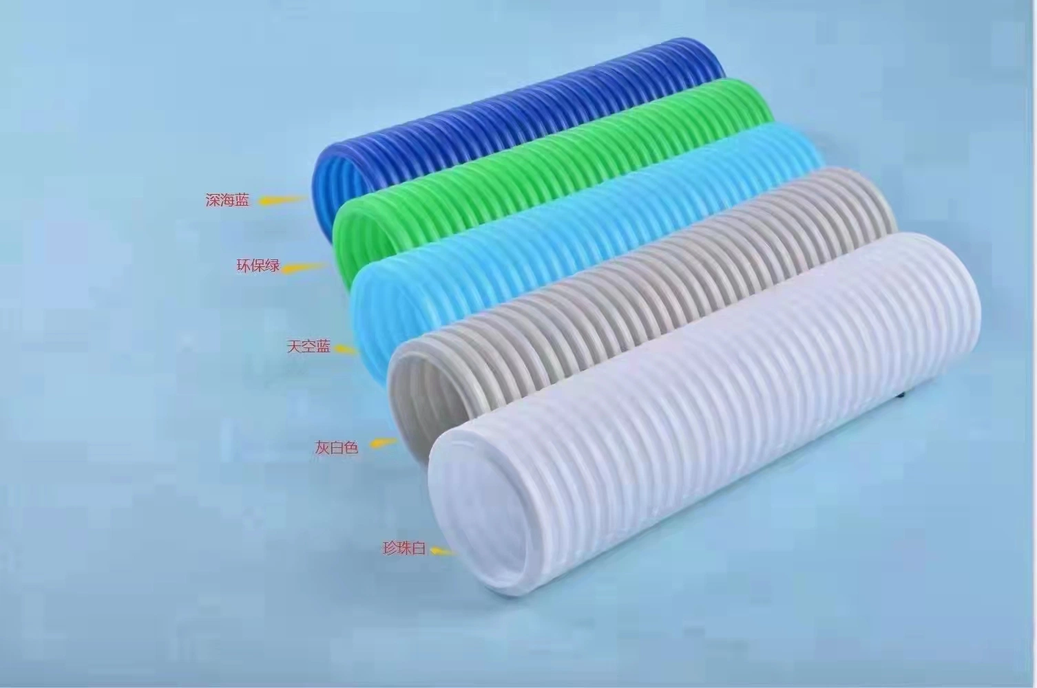 PU PA PE Material Plastic Air Conditioner Flexible Pipe Tube Hoses