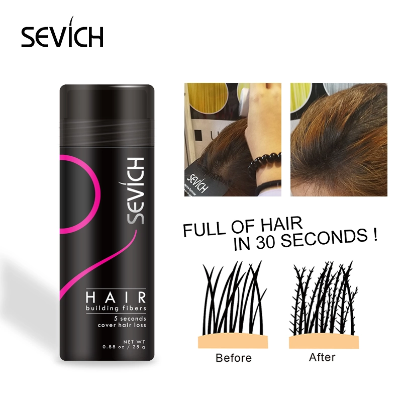 New Arrival Organic Hair Building Fiber Spray Private Label Keratin Hair Fiber Blend for Hair Loss