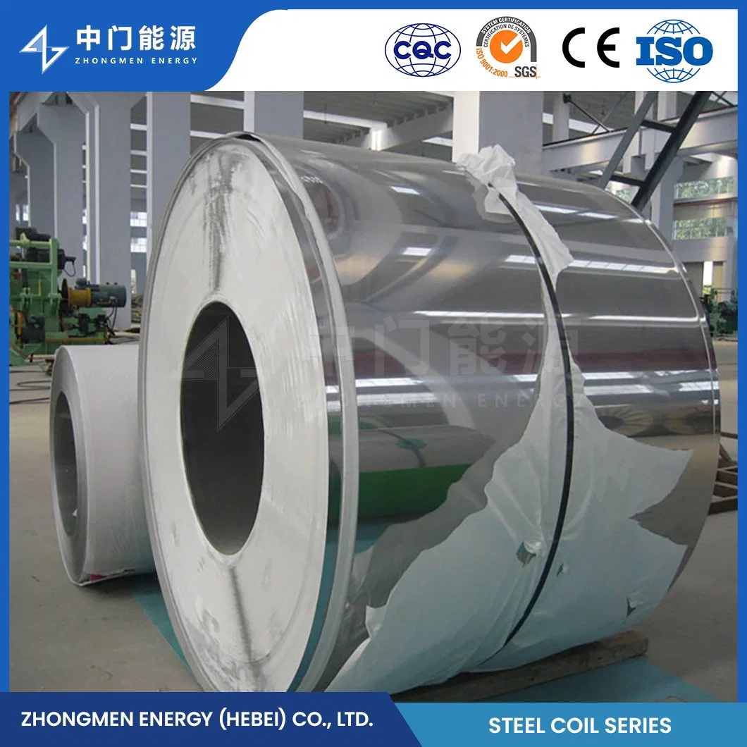 Zhongmen Energy Color Stainless Steel Strip Suppliers Stainless Steel Coils Grade 201 China 2ba Surface 200 Series Stainless Steel Coils