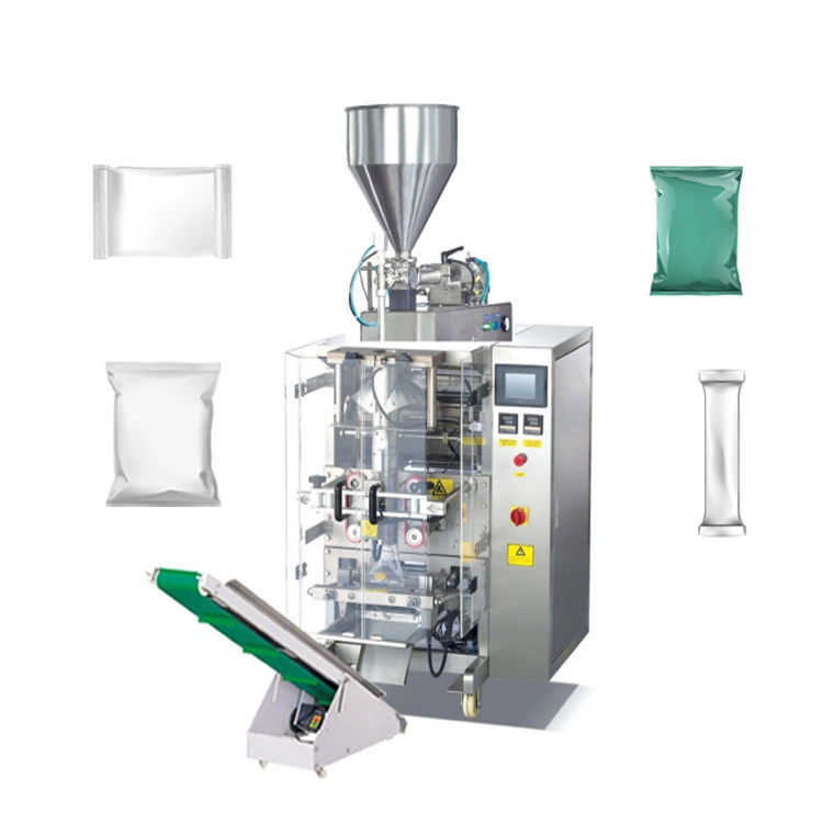 Vertical Packing Machine Automatic Chili Sauce Tomato Paste Sachet Packing Machine