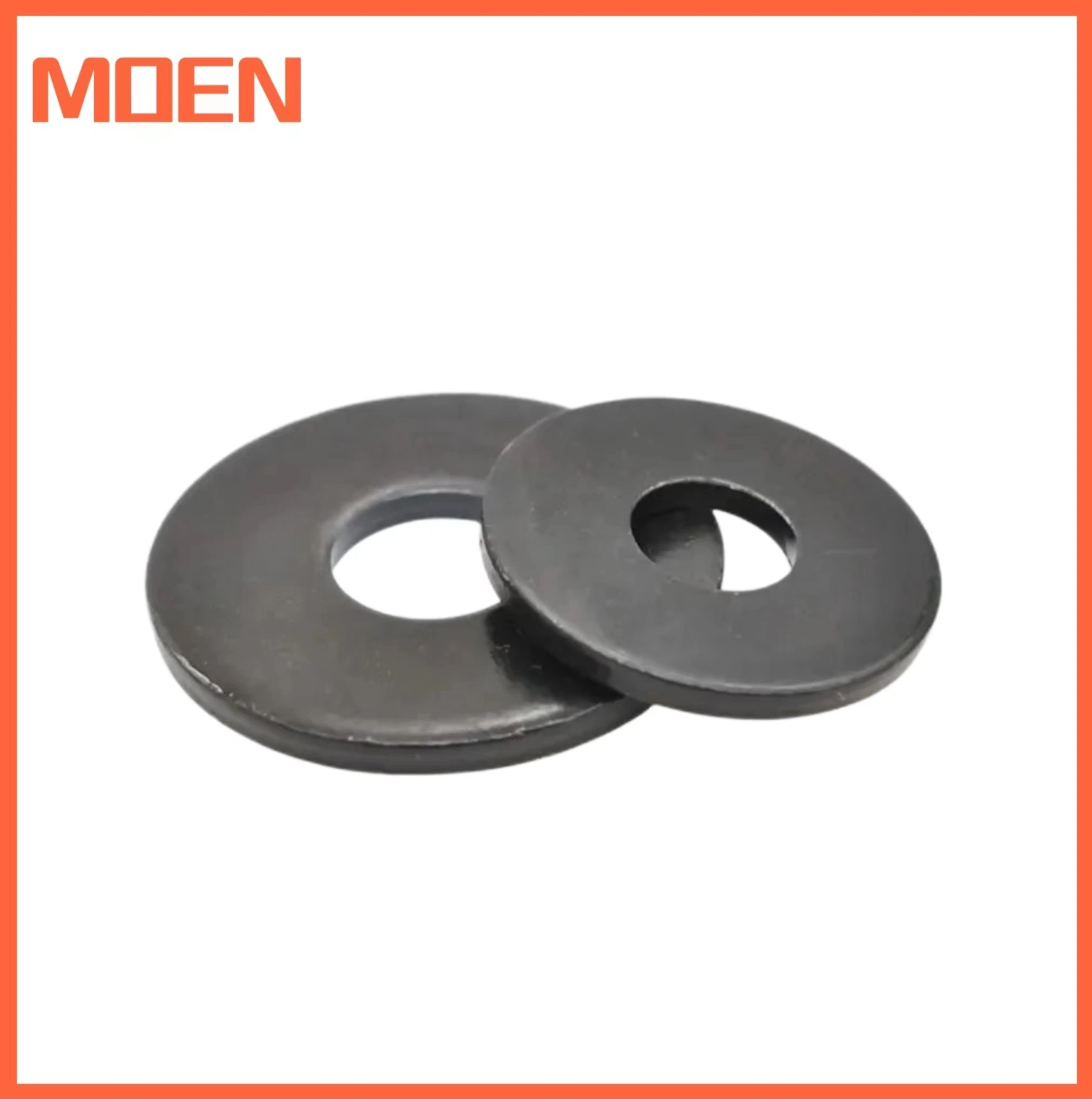 Bolts and Nuts Fastener DIN9021 Carbon Steel Black Hardened Flat Washer