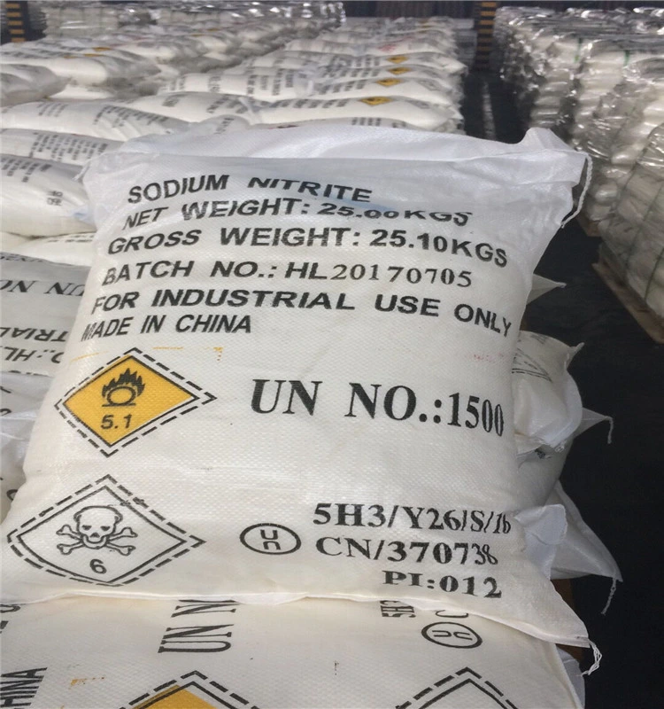 25 Kg Bag Sodium Nitrite for Water Treatment/Swimming Pool