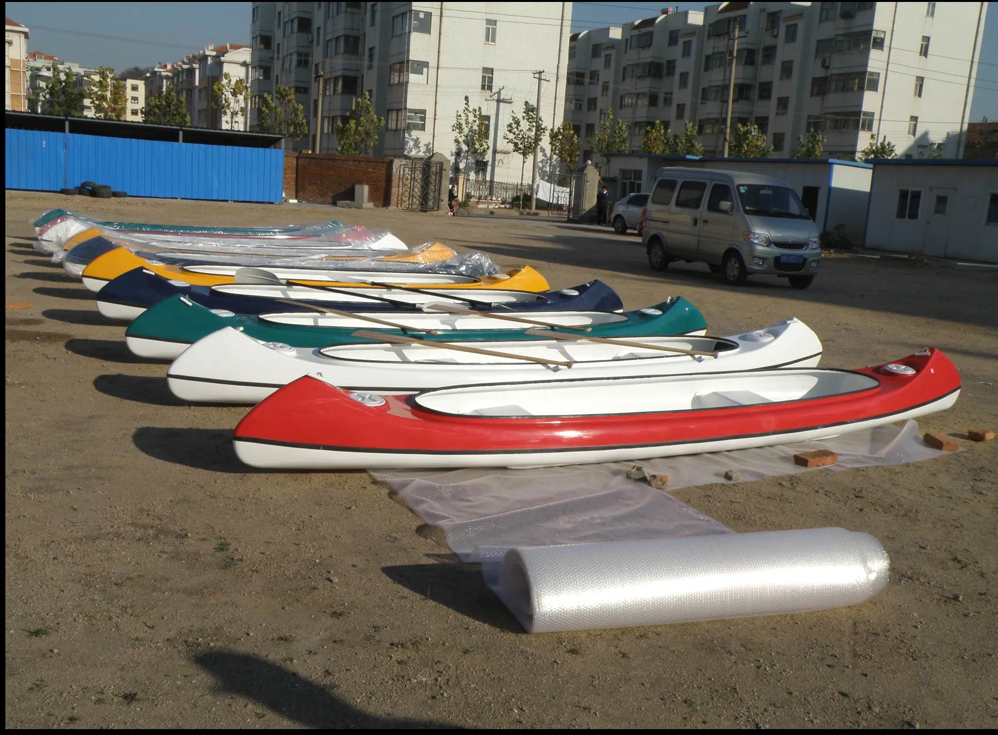 Professional Kayak Sit on Top barcos de pesca en canoa de fibra de vidrio