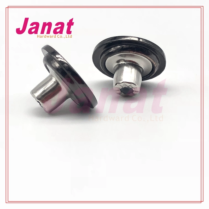 Hang Plating Color Alloy Button with Competitive Price