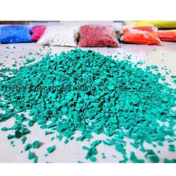 Colorful Wet Pouring EPDM Granules Rubber Flooring for Playground