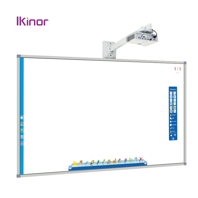IWB IR 20 Punkte Touch 80-120 Zoll Smart Electronic Digital Interaktives Whiteboard Vision Touch