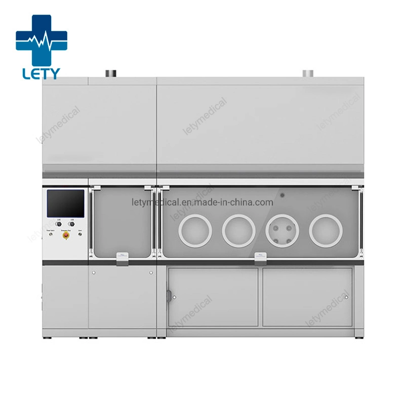 Aislador de prueba de esterilidad rígida aislador aséptico para llenado aséptico, muestreo, pruebas de esterilidad, composición y dispensación