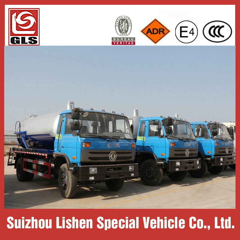 Dongfeng 4X2 8cbm 10cbm 15cbm Vacuum Fecal/Sewage Suction Truck