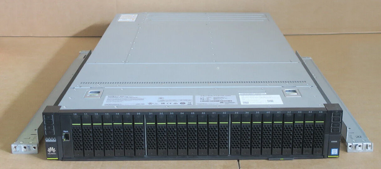 Fabricante chino Fusionserver X6000 V5 Armario de servidores de alta densidad de 2 u 4 sockets de servidor de alta densidad