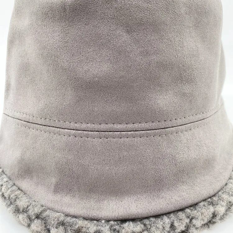 Best Selling Fashion Winter Fluffy Fur Bucket Hat for Women