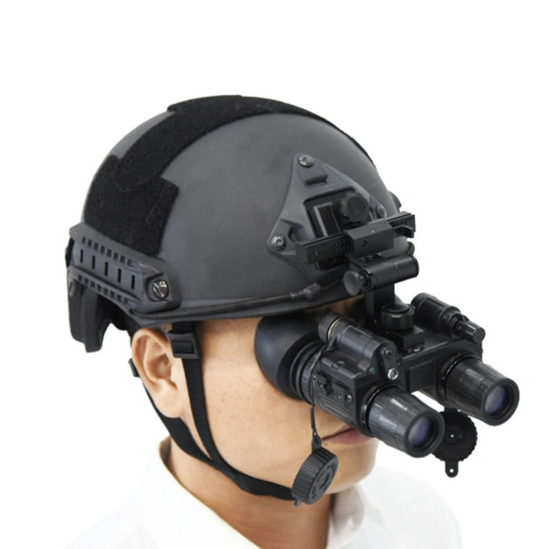 Soporte de casco Gen3 táctico militar Binoculares de visión nocturna verdadera infrarroja.