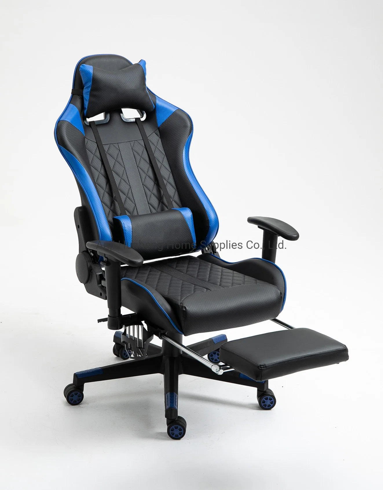 Anji Factory Ergonomic Reclining Gaming Chair with Footrest Cup Holder Office Chair