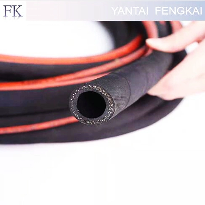 OEM Flexible Heat Resistant EPDM High Pressure Steel Wire Spiral Reinforced Steam Pipe