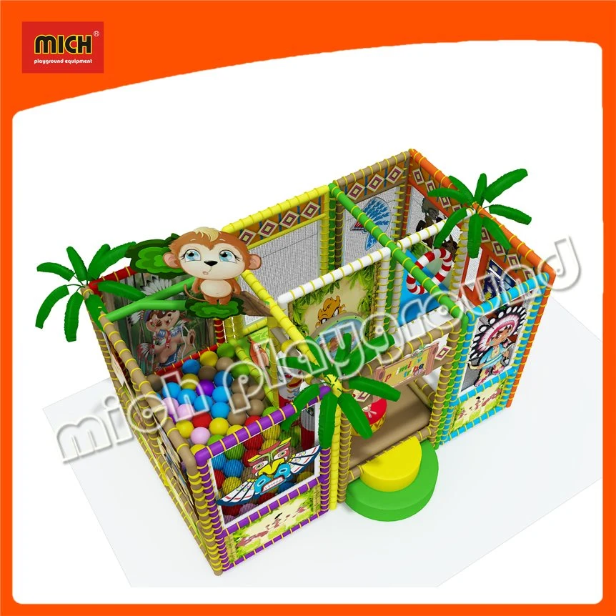 Forest Theme of Indoor Soft Playground Assembly Plastic Toys