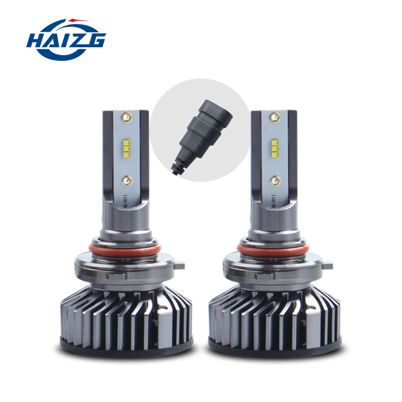 Haizg F2 Zes LED Headlight 6000K H4 H11 Unsiveral Car LED Lamp