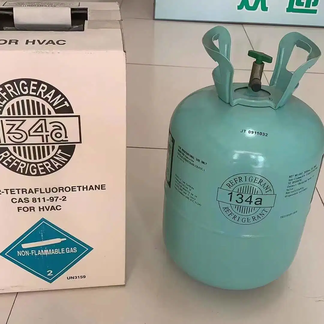 Rendimiento de alta calidad/alto costo de gas refrigerante R134a másde 99,0% de pureza