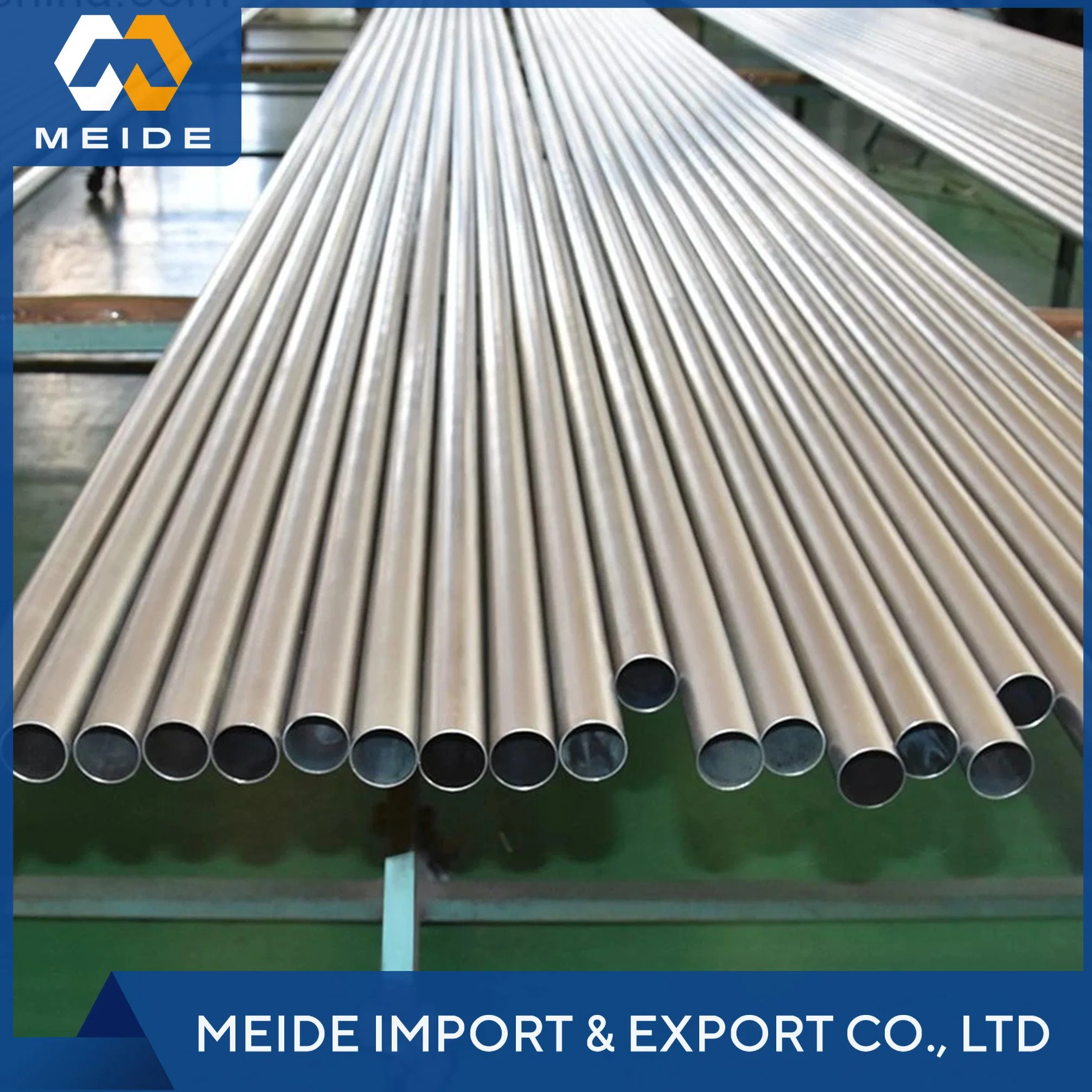 Industrial Titanium Seamless Pipes Welded Tube Ta8 Gr16 Gr17 Diameter 38mm/50.8mm Pure Titanium Alloy Pipe