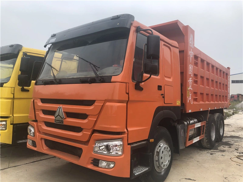 Excellent état Utilisé Heavy Duty 371HP 50t Euro3 6X4 HOWO Sinotruck pour la construction de camion à benne