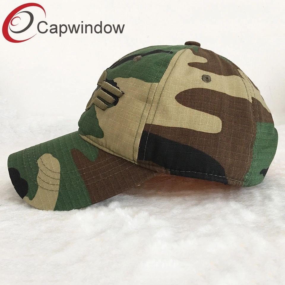 OEM Ripstop Baseball Cap with 3D Embroidery