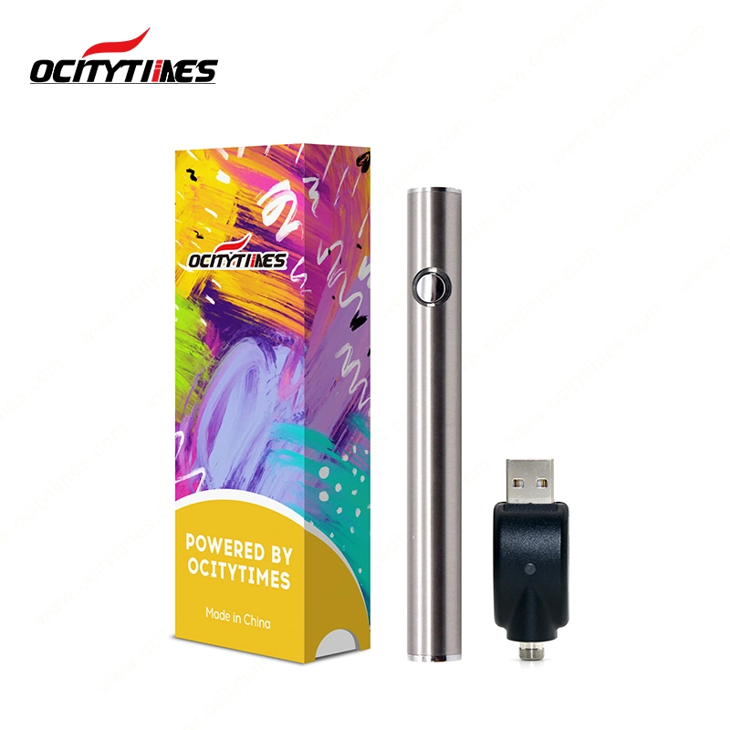 Ocityمضرورةعلى بطارية Vape القابلة للضبط والمبخر S18-USB بقدرة 380 مللي أمبير/ساعة