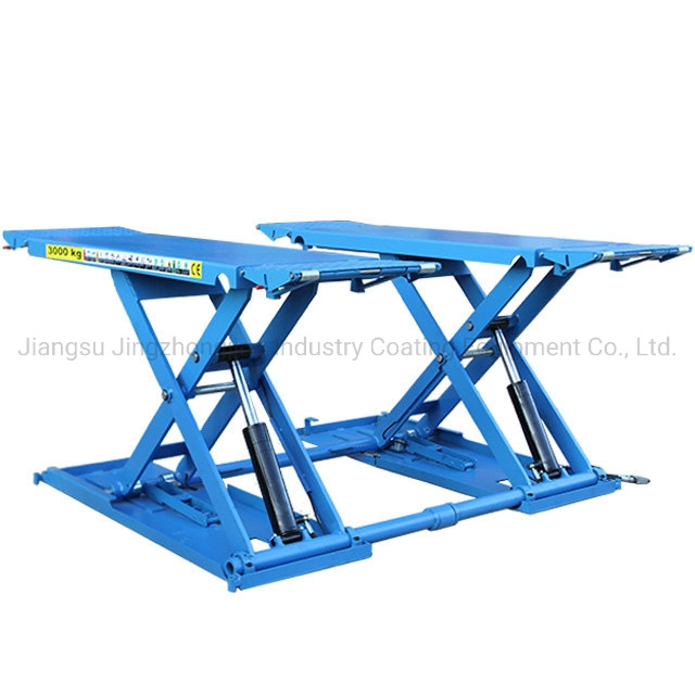 2 Post Car Lifter Elevator 3 Ton Hydraulic Clear Floor Car Lift