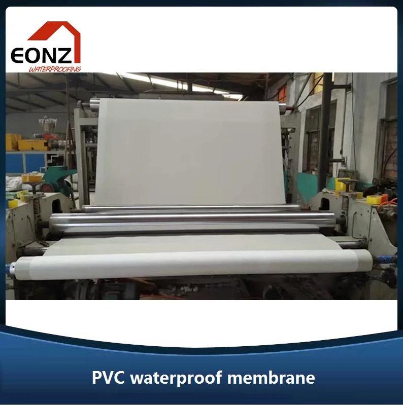 Polyvinyl Chloride Plastic PVC Waterproofing Membrane Roofing Material