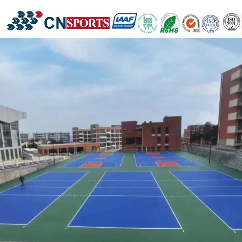 Safe and Comfort Sport Floor for Tennis Court Coating