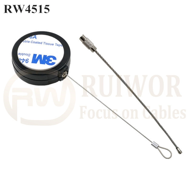 RW4515 Affichage ronde Tirez Box Plus Wire Rope Capture de sonnerie