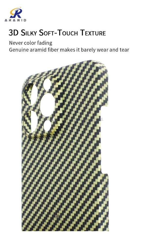 Luxury New Hot Selling Aramid Fiber iPhone 14 Cases Mobile Phone Accessory Mobile Cover