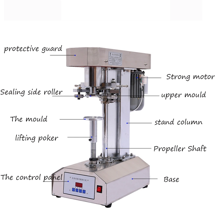 High quality/High cost performance Tdfj-160 Canning Machine Tin Can Sealing Machine for Beer Can