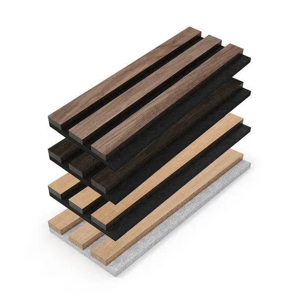 Bubos Oak Acoustic Slat Wood Wall Panels